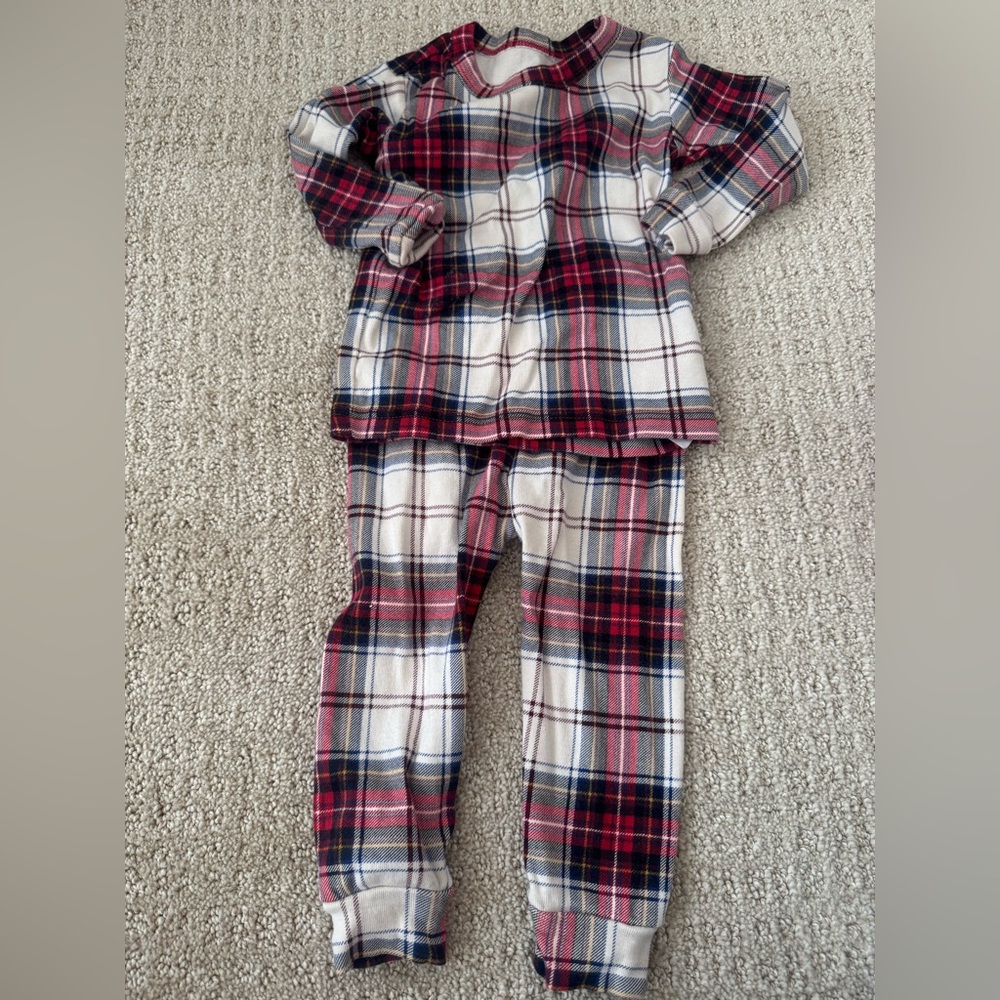 GAP Baby Plaid Pajama Set